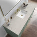 James Martin Chicago 60 Inch Single Vanity in Smokey Celadon With Siberian Silestone Top