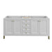 James Martin Chicago 72" Double Vanity Glossy White Cabinet Only