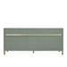 James Martin Chicago 72 Inch Double Vanity Smokey Celadon Back View