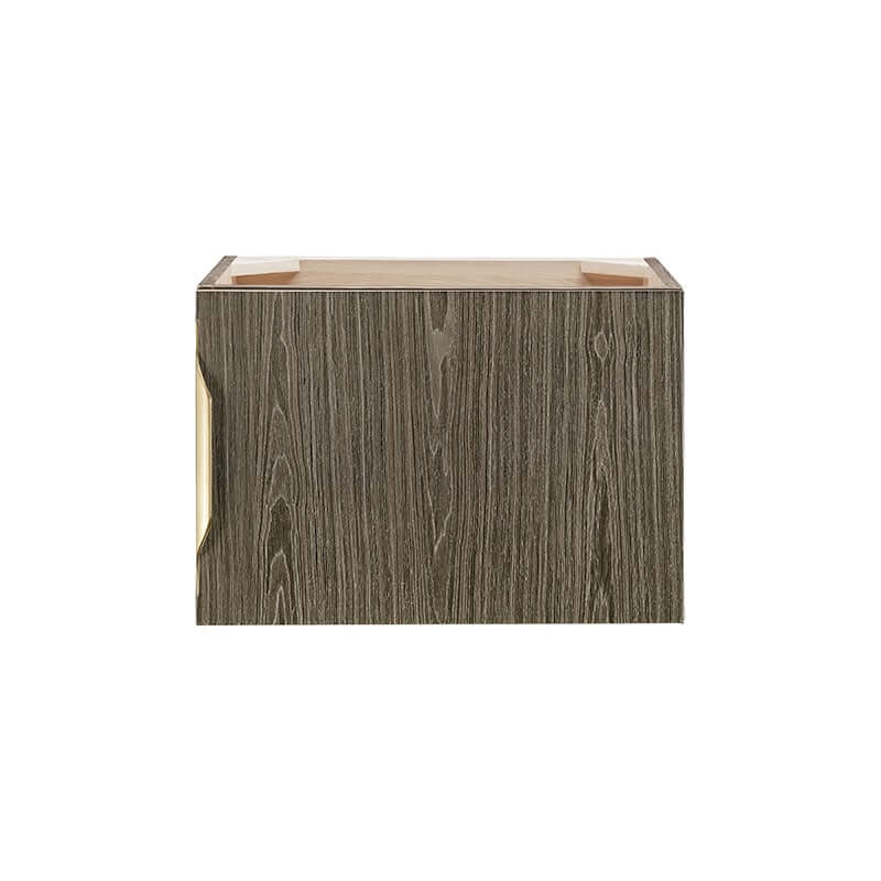 James Martin Columbia 24" Single Wall Mount Vanity Ash Gray Cabinet Only