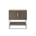 James Martin Columbia 31.5" Single Vanity in Ash Gray Brushed Nickel Cabinet Only