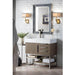 James Martin Columbia 36" Single Vanity Corner View Ash Gray
