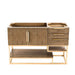 James Martin Columbia 48" Single Vanity in Latte Oak Radiant Gold Cabinet Only