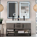 James Martin Columbia 59" Double Vanity Front View