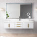 James Martin Columbia 72" Single Wall Mount Vanity Front View