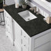 James Martin De Soto 48" Single Vanity in Bright White With Phantome Eclos Top
