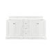 James Martin De Soto 72" Double Vanity Set Bright White Cabinet Only