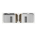 James Martin De Soto 72 Double Vanity Set Bright White Top View
