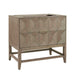 James Martin Emmeline 36 Single Vanity Pebble Oak Cabinet Only