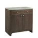 James Martin Gracyn 36" Single Vanity in Sable Corner View With Countertop