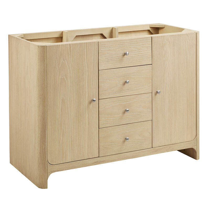 James Martin Gracyn 48 Inch Single Vanity Coastal Driftwood Cabinet Only