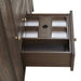James Martin Gracyn 48 Inch Single Vanity in Sable Side View Drawers