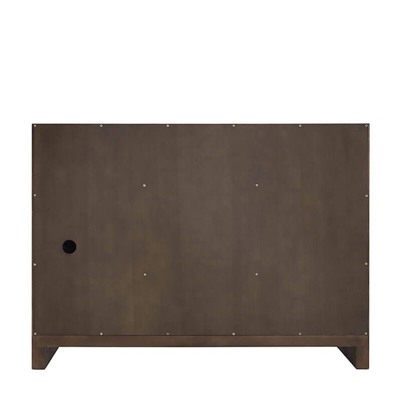 James Martin Gracyn 48 Inch Single Vanity Sable Back View