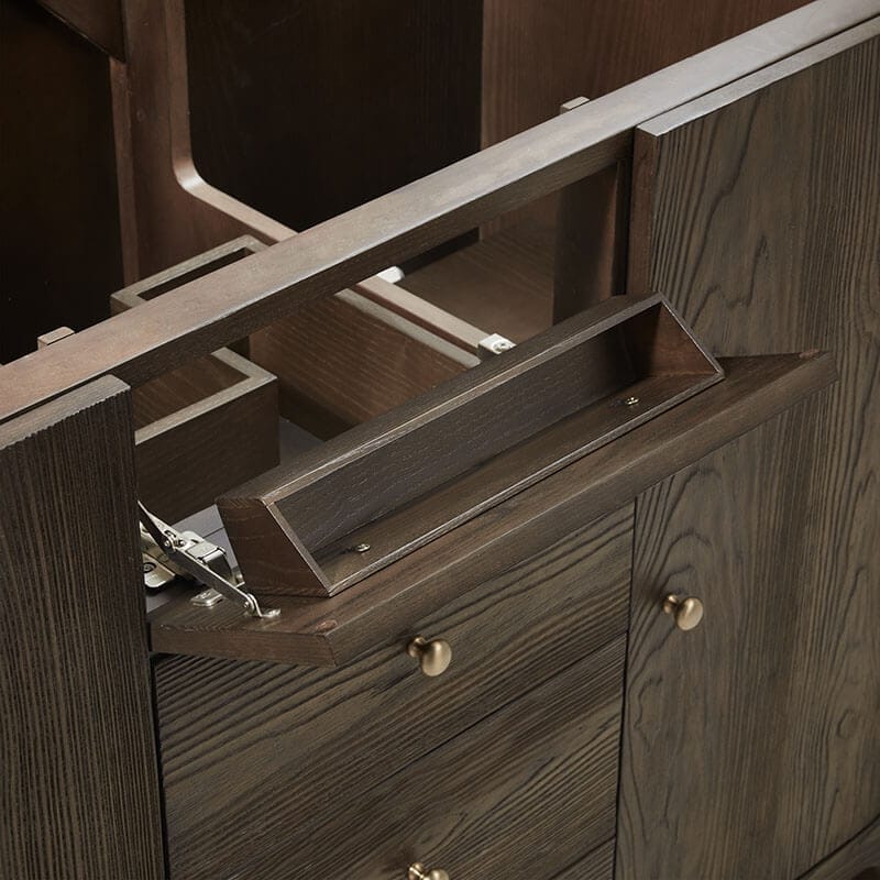 James Martin Gracyn 48 Single Vanity Sable Tip Out Drawer