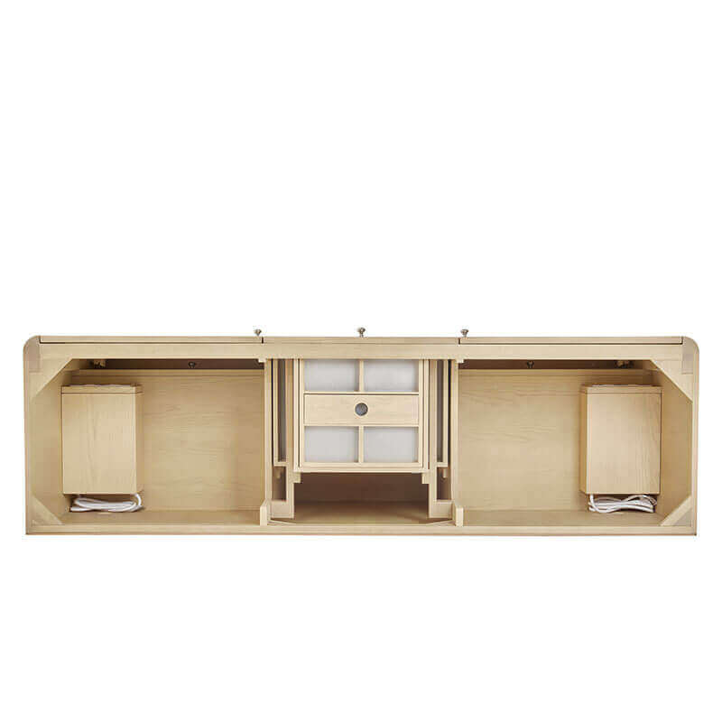 James Martin Gracyn 72 Double Vanity Coastal Driftwood Top View