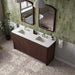 James Martin Gracyn 72 Double Vanity Sable White Zeus Quartz Widespread Top