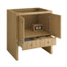 James Martin Hudson 30 Inch Single Vanity Natural Oak Open Cabinet