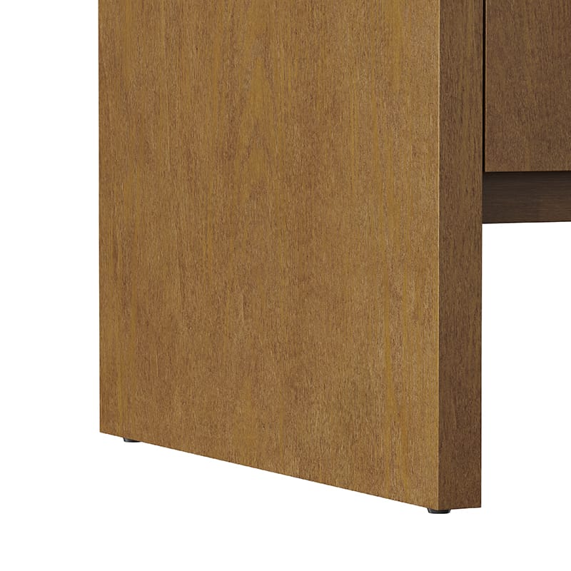 James Martin Hudson 30" Single Vanity in Honey Oak Stand Up Close