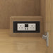 James Martin Hudson 30" Single Vanity in Light Natural Oak With Integrated USB/120V Outlet Front View
