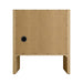 James Martin Hudson 30 Single Vanity Natural Oak Back View