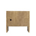 James Martin Hudson 36 Inch Single Vanity in Light Natural Oak Back View