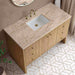 James Martin Hudson 48 Single Vanity Natural Oak in Tajnar Eclos Top