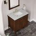 James Martin Kinnsden 36 Inch Single Vanity Sable Oak in Ethereal Noctis Top