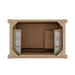 James Martin Kinnsden 36 Inch Single Vanity Weathered Oak Cabinet Only Top View
