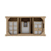 James Martin Kinnsden 48 Inch Single Vanity Weathered Oak Cabinet Only Top View
