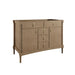 James Martin Kinnsden 48 Single Vanity Weathered Oak Cabinet Only
