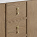 James Martin Kinnsden 72 Single Vanity Weathered Oak Cabinet Only Close Up