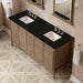 James Martin Kinnsden 72 Single Vanity Weathered Oak in Phantome Eclos Top