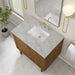 James Martin Laurent 36 Inch Single Vanity Inhoney Oak With Victorian Silver Silestone Top