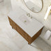 James Martin Laurent 48" Single Vanity in Honey Oak With Lime Delight Silestone Top