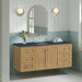 James Martin Laurent 60 Inch Single Vanity Corner View Floating