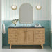 James Martin Laurent 60" Single Vanity Front View Freestanding
