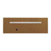 James Martin Laurent 72 Inch Double Vanity in Honey Oak Back View Floating