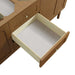 James Martin Laurent 72 Inch Double Vanity in Honey Oak With Soft Close Undermount Drawer Slides