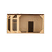 James Martin Linear 36 Inch Single Vanity in Mid Century Walnut Top View