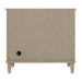 James Martin Lorelai 36 Inch Single Vanity in Whitewashed Oak Back View