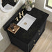 James Martin Lorelai 36" Single Vanity in Black Onyx With Phantome Eclos Top