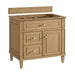 James Martin Lorelai 36 Single Vanity in Light Natural Oak Cabinet Only