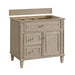 James Martin Lorelai 36" Single Vanity in Whitewashed Oak Cabinet Only
