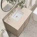 James Martin Lorelai 36" Single Vanity in Whitewashed Oak With Eternal Marfil Silestone Top