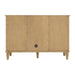 James Martin Lorelai 48 Inch Single Vanity in Light Natural Oak Back View