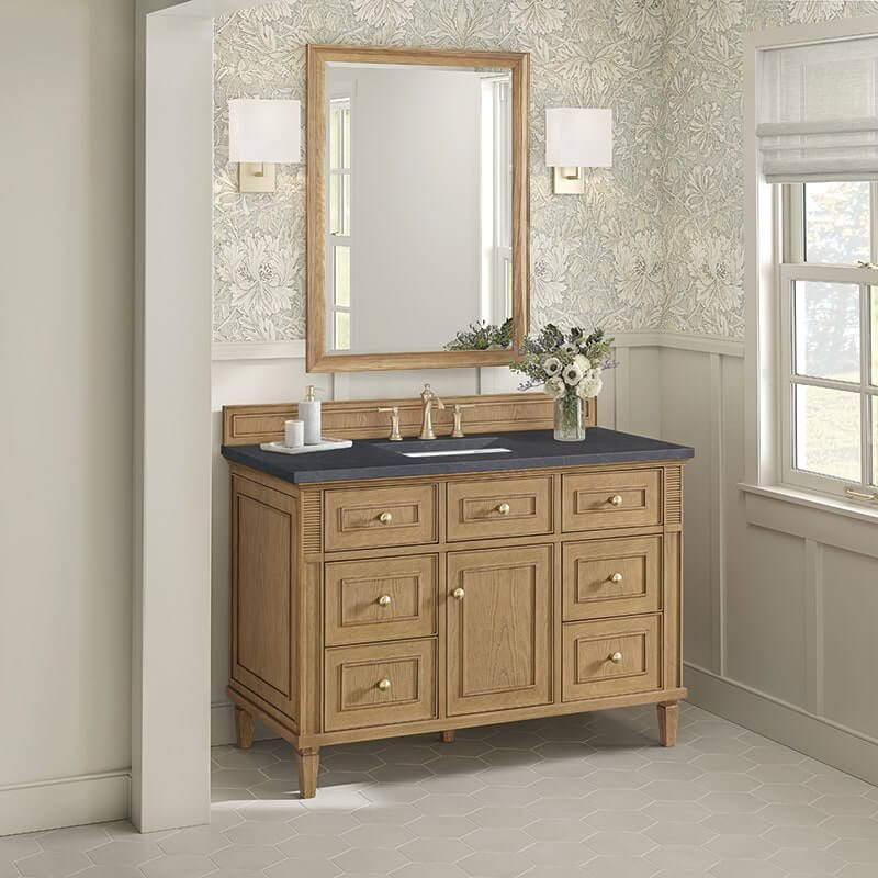 James Martin Lorelai 48" Single Vanity Corner View