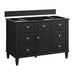 James Martin Lorelai 48" Single Vanity in Black Onyx Cabinet Only