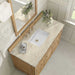 James Martin Lorelai 48 Single Vanity in Light Natural Oak With Tajnar Eclos Top