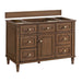 James Martin Lorelai 48" Single Vanity in Mid Century Walnut Cabinet Only