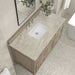 James Martin Lorelai 48" Single Vanity in Whitewashed Oak With Tajnar Eclos Top